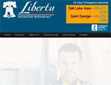 Tablet Screenshot of libertyrestoration.net